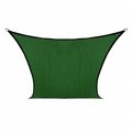 Gale Pacific Usa Inc Gale Pacific USA 473815 Coolaroo Coolhaven SHADE SAIL SQUARE 12'   Heritage GREEN 473815